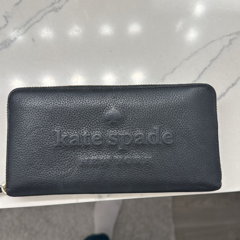Kate Spade Black leather Wallet